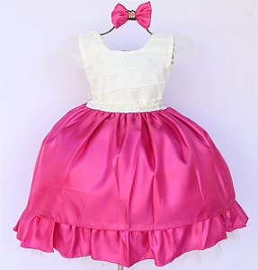 Vestido Pink E Off