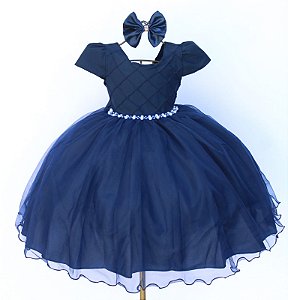 Vestido Índigo Tule