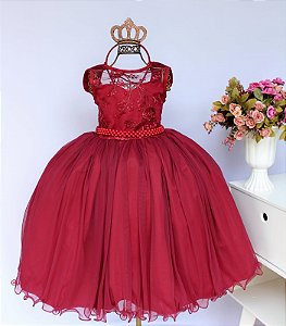 Vestido Marsala Villa