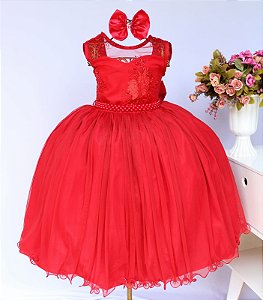 Vestido vermelho villa