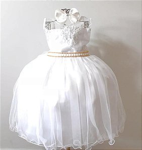 Vestido Branco Regata