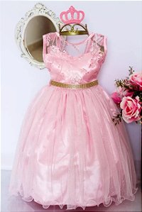 Vestido Rosa Regata