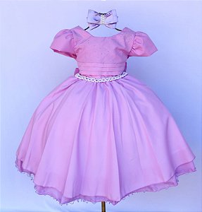 Vestido Lilás Brilho