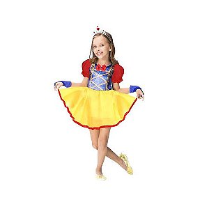 Fantasia Branca de Neve Curta