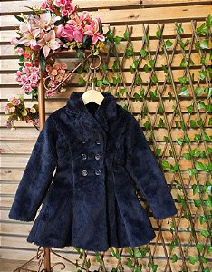 Casaco Infantil Teddy Preto