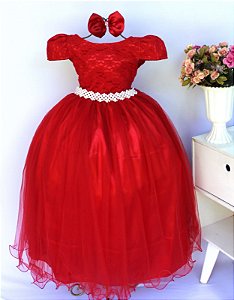 Vestido Vermelho Longo