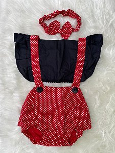 Romper Minnie Vermelho