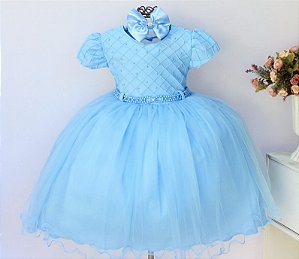 Vestido Azul Menina Bonita