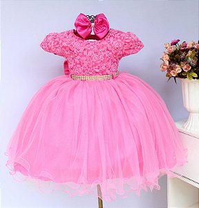 Vestido Pink Menina Bonita