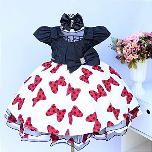 Vestido Minnie Laço