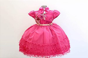 Vestido Pink Menina Bonita
