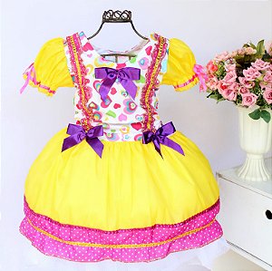 Vestido Fantasia Festa Junina