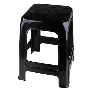 Banqueta Monobloco Preta