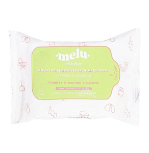 Lenço Facial Demaquilante - Melão - Melu - Ruby Rose
