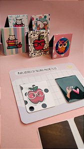 Marcador de Página Magnético Temático Dia dos Professores (2 unidades)