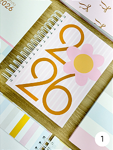 Agendas Fofas - 2026 (1 ou 2 dias p/ folha)