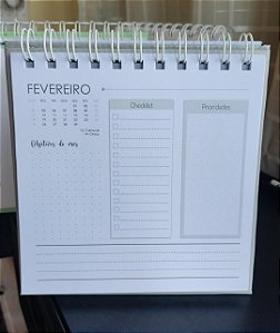 Calendário coleção Clean - 2025