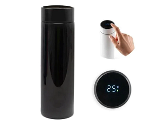 Garrafa Térmica c/ Display de led (SEM PERSONALIZAÇÃO)