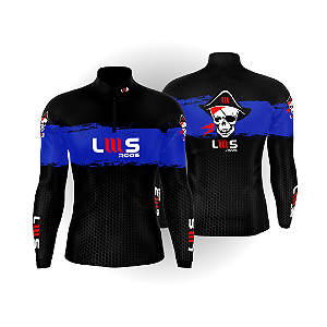 Camisa Lumis - Azul e Preto