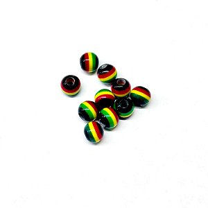 Miçanga Reggae Jamaica 8mm