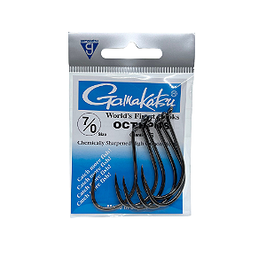 Anzol Gamakatsu Octopus (Tamanhos a escolher)