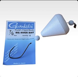 Boia Pão Gamakatsu Big River 7/0