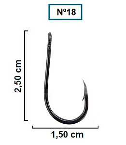 Anzol Crown Koiso Black