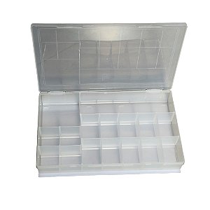 Estojo Organizador Médio Transparente