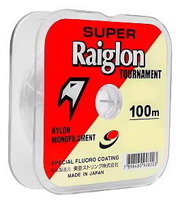 Linha Super Raiglon Tournament Transparente 100 Metros
