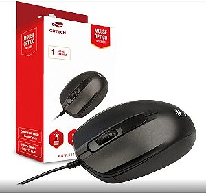 Mouse USB C3Tech - MS30BK