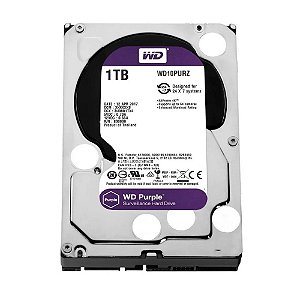 HD 1TB, 5400RPM, WD Purple, Sata-3 - WD10PURZ