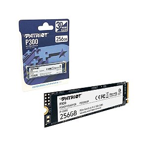 SSD M.2 256gb, Patriot, P300 NVME 1700mbs