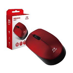 Mouse sem fio, USB, Vermelho, C3Tech - MW17