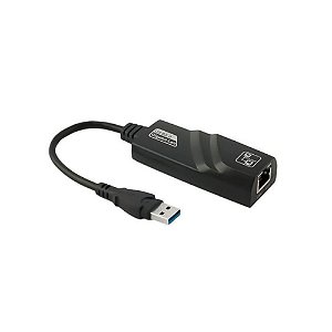 Adaptador de Rede, USB 3.0 para RJ45 Gigabit, Shinka - USB-LAN/3.0
