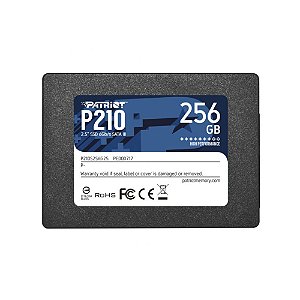 SSD 256GB Patriot Sata III - P210