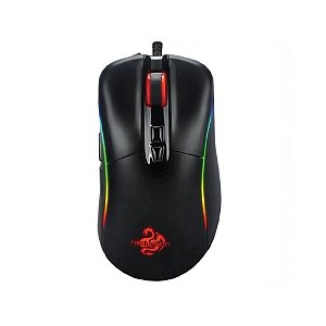 Mouse Gamer, Hoopson GT-700 Neon, RGB, Programável, 4000DPI - Preto