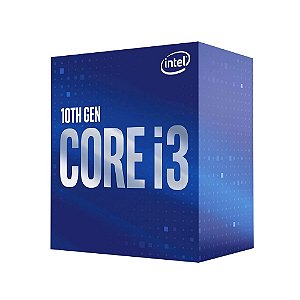 Processador Intel Core I3 10100F, 3.60 GHz, 10ª Geração, LGA 1200, Box