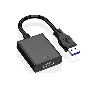 Conversor e Adaptador USB 3.0 para HDMI Fêmea