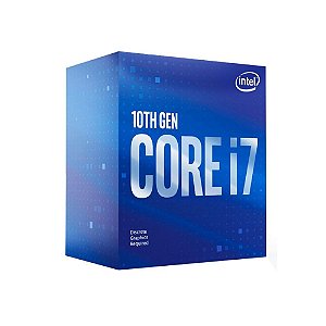 Processador Intel Core I7 10700F, 2.9GHz (4.8GHz Turbo), 10ª Geração, LGA 1200, Box