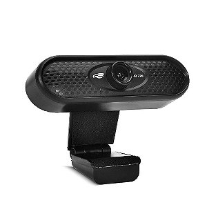 Webcam HD 720p, C3 Tech, com microfone - WB-71BK