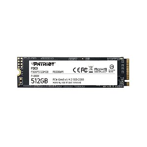 SSD M.2 512gb, Patriot, P300 NVME - P300P512GM28