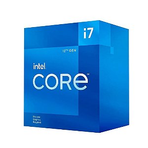 Processador Intel Core i7 12700F 2,1GHz (4.9GHz Turbo), 12ª Geração, 12-Cores, LGA 1700