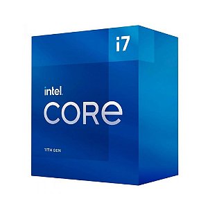 Processador Intel Core i7 11700 LGA 1200 Cache 16MB 2.5 GHz (Max Turbo 4.9GHz) - BX8070811700