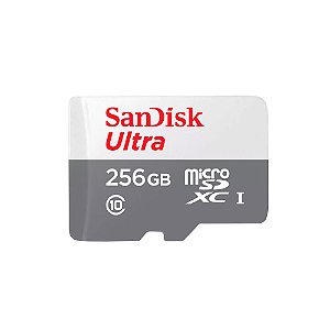 Cartão de Memória Micro SD SanDisk Ultra 256GB Class 10