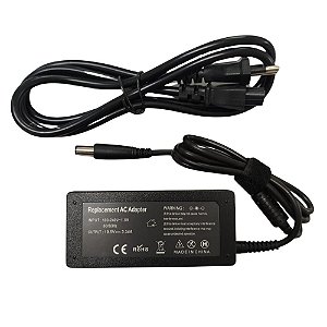 Fonte e Carregador Notebook Dell 19.5V 3.34A Pino 7.4 x 5.0 mm