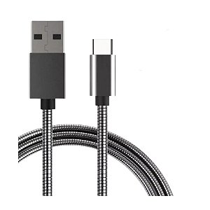 Cabo USB x Type C, para celular, 2.4A Turbo, Shinka - SH-62