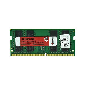 Memória RAM para Notebook Keepdata DDR4 16GB 2666MHz