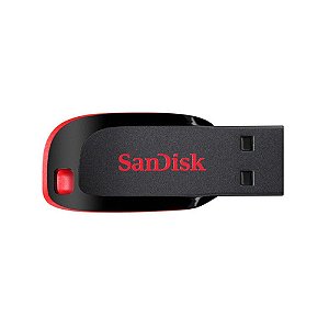 Pen Drive 32GB Sandisk, Cruzer Blade, USB 2.0