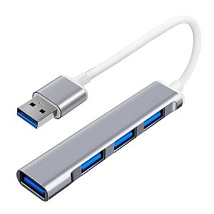 Hub Adaptador Type-C para 4 portas USB 3.0, Shinka - C-809