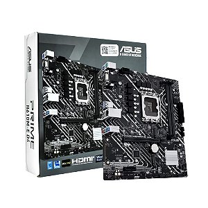 Placa Mãe ASUS Prime H610M-E D4 Socket LGA 1700 / VGA / DDR4